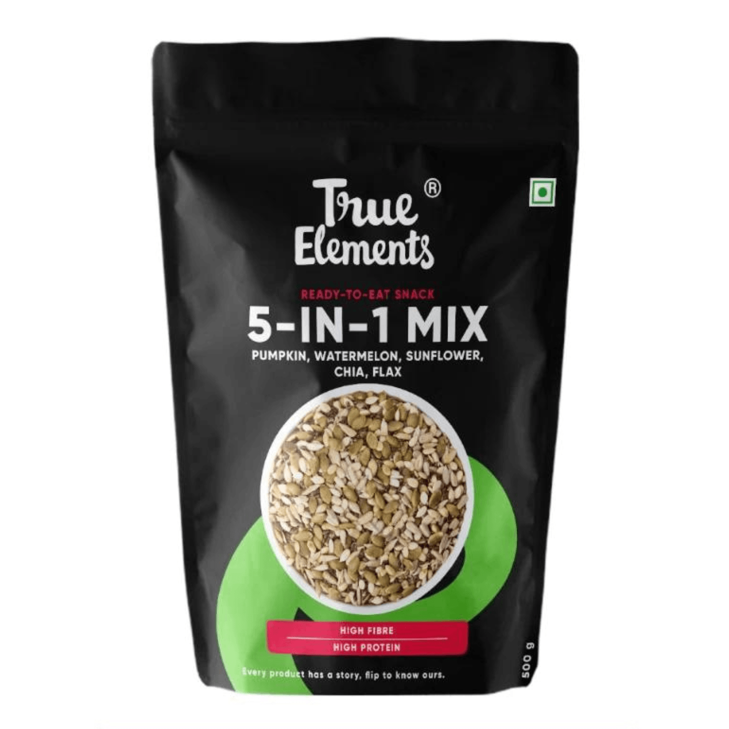 True Elements Roasted 5 in 1 Super Seeds- Improves Skin Health
